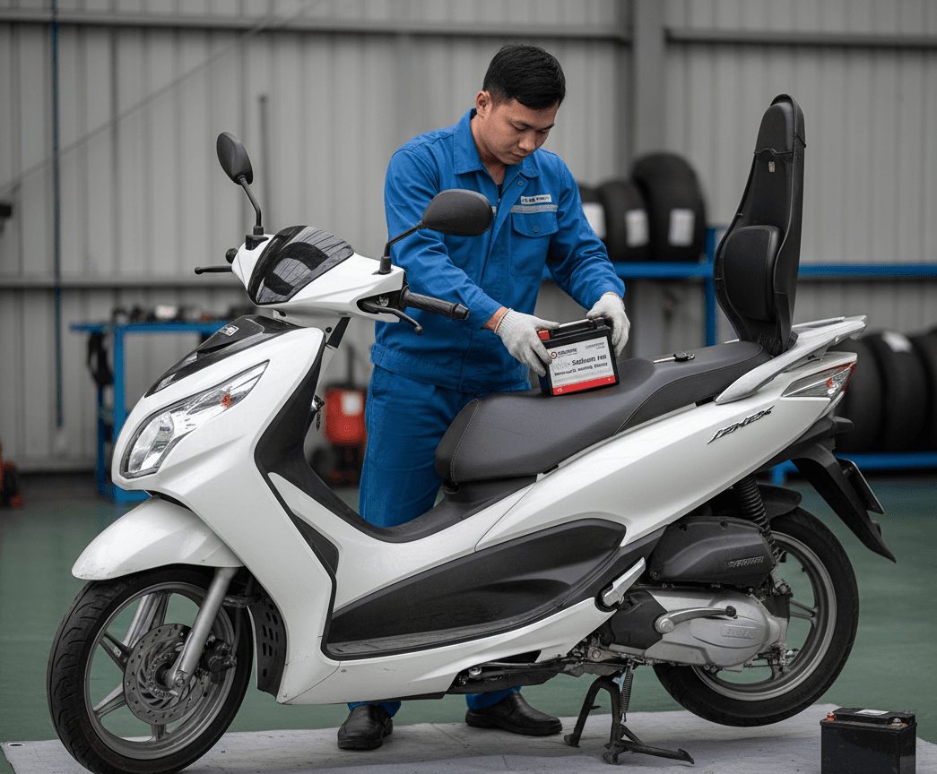Các bước thay ắc quy đúng kỹ thuật