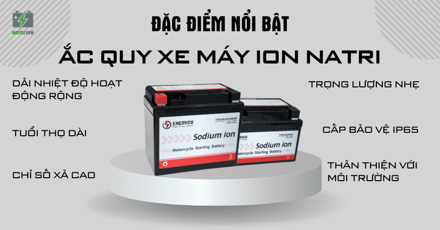 đặc điểm nổi bật ắc quy natri ion