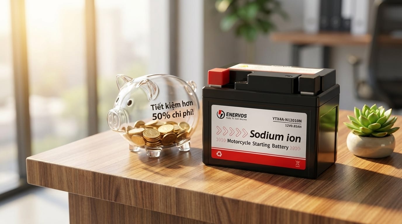 Sử dụng natri ion giúp tiết kiệm nhiều chi phí